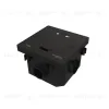 Лючок на 2 модуля IP44 с монтажной коробкой для бетонных полов , тип MDK20 Systeme Elecrtic MultiDesk MDK20202MBC MDK20202MBC - 1