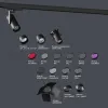 Насадка с изменяемым углом Arlight LGD-ARTIFACT-ZOOMLENS-R65 (BK, 10-50 deg) (Металл) 059711 059711 - 2