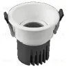 Карданный светильник Arlight MS-FLOW-BUILT-R85-12W Day4000 (WH, 55 deg, 230V) (IP20 Металл) 060912 060912 - 1