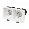 Карданный светильник Arlight MS-FLOW-BUILT-S157x85-2x6W Warm3000 (WH, 55 deg, 230V) (IP20 Металл) 060934 060934 - 1