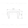 Экран Arlight LINE-D-1111-2000 OPAL (Пластик) 061086 061086 - 2