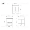 Ландшафтный светильник Arlight LTD-DAFNA-GROUND-R100-6W Day4000 (SL, 20 deg, 230V) (IP67 Металл) 061182 061182 - 2
