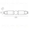 Соединение с меняющимся углом к треку 5040xx-(F)/(R) Lightstar Quattro 504157-FRPI 504157-FRPI - 2