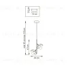 Подвесной светильник Lightstar Ceramo BW 799027 799027 - 2