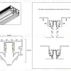 Шинопровод низковольтный для монтажа в натяжной потолок Ambrella Light Track System GL1950 GL1950 - 4
