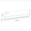 Трековый магнитный светильник Ambrella Light Track System GL2360 GL2360 - 7