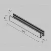 Шинопровод низкопрофильный накладной Maytoni Magnetic track system Exility TRXMN034-412B TRXMN034-412B - 5