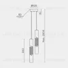 Подвесной светильник Modelux ML.88987.2 CR ML.88987.2 CR - 2