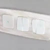 Комплект механизма 2-клавишного перекрестного выключателя Ambrella Volt 10A-250V OMEGA MO123030 Белый матовый QUANT (OP1230, VM125) MO123030 - 3