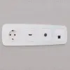 Комплект механизма компьютерной розетки Ambrella Volt RJ-45 (8P8C) CAT6A экранированной с автоматической защитной шторкой OMEGA MO212005 Жемчуг QUANT (OP2120, VM185) MO212005 - 2