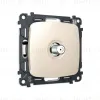 Комплект механизма TV розетки Ambrella Volt SAT 5-2400MHz 3.5dB OMEGA MO313050 Бежевый глянец QUANT (OP3130, VM215) MO313050 - 3