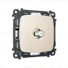 Комплект механизма TV розетки Ambrella Volt SAT 5-2400MHz 3.5dB OMEGA MO333050 Бежевый матовый QUANT (OP3330, VM215) MO333050 - 3
