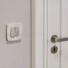 Комплект механизма 2-клавишного перекрестного выключателя Ambrella Volt 10A-250V OMEGA MO363030 Серо-бежевый матовый QUANT (OP3630, VM125) MO363030 - 2
