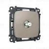 Комплект механизма TV розетки Ambrella Volt SAT 5-2400MHz 3.5dB OMEGA MO373050 Серо-бежевый матовый QUANT (OP3730, VM215) MO373050 - 3
