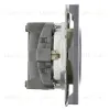 Розетка 1-местная с з/ш с/з (механизм) СЗК Stekker Эмили 250В 16А RST16-5110-10ZK платиново-серый soft touch 50243 50243 - 4
