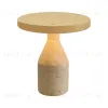 Настольная лампа Arlight SP-CROOD-TAB-R22.5x24-7W Warm3200-MIX (BG-BG, 140 deg, 230V) (IP20, Травертин) 061770 061770 - 1