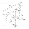 Трековый светильник CCT IMEX Smart Line IL.0050.5009-12-CCT-BK IL.0050.5009-12-CCT-BK - 2