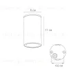 Уличный потолочный светильник Arte Lamp Torcular A1307PF-1BK A1307PF-1BK - 6