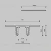 Шинопровод Maytoni Technical Busbar trunkings Exility X TRX239-421.12B TRX239-421.12B - 3