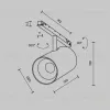 Трековый магнитный светильник Maytoni Technical Focus Led Exility X TR243-4-18WTW-DD2-B TR243-4-18WTW-DD2-B - 12