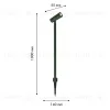 Ландшафтный светильник Favourite Micron 4811-1F 4811-1F - 2