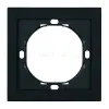 Рамка 1-местная Stekker Мия PFR00-3001-05 черный бархат 50461 50461 - 1