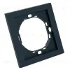 Рамка 1-местная Stekker Мия PFR00-3001-05 черный бархат 50461 50461 - 2