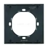 Рамка 1-местная Stekker Мия PFR00-3001-05 черный бархат 50461 50461 - 3