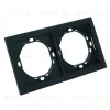 Рамка 2-местная Stekker Мия PFR00-3002-05 черный бархат 50462 50462 - 2