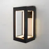 Уличный настенный светильник Elektrostandard Frame 1527 TECHNO LED черный 4690389219108 a072090 4690389219108 - 1