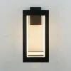 Уличный настенный светильник Elektrostandard Frame 1527 TECHNO LED черный 4690389219108 a072090 4690389219108 - 2