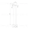 Ландшафтный светильник Elektrostandard Sensor 1542 TECHNO LED черный 4690389219238 a072088 4690389219238 - 5