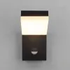 Уличный настенный светильник с датчиком движения Elektrostandard Sensor 1541 TECHNO LED черный 4690389219245 a072087 4690389219245 - 2