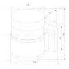 Уличный настенный светильник Elektrostandard 1530 TECHNO LED черный 4690389219139 a072083 4690389219139 - 6