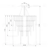 Подвесной светильник Bogate's Queen 91101 LED a072016 91101 LED - 5