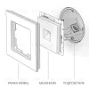 Телефонная розетка RJ-11 Werkel W1182006 4690389157684 a050875 4690389157684 - 2