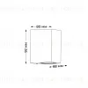 Уличный настенный светильник Italline IT1001 IT1001 - 2