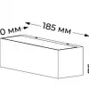 Уличный настенный светильник Italline IT1012 IT1012 - 2