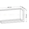 Уличный настенный светильник Italline IT3008A IT3008A - 2