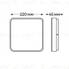 Уличный потолочный светильник Italline IT6012 IT6012 - 2