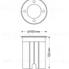 Грунтовый светильник Italline IT8308 IT8308 - 2