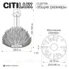 Подвесная люстра Citilux Deltoro CL327150 CL327150 - 17