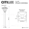Ландшафтный светильник Citilux Genox CLU12B CLU12B - 12