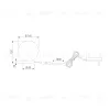 Настольная лампа с плафоном ручной работы Bogate's Crystall 1_102 a072034 1_102 - 3