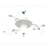 Потолочная люстра Escada Melia 10299/3LED BL 10299/3LED BL - 3