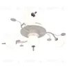 Потолочная люстра Escada Melia 10299/3LED BL 10299/3LED BL - 1
