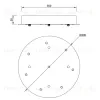 Основание потолочное 8L Mantra Modular Light Florones 9366 9366 - 8