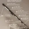 Трековая система со светильниками №6 трехфазная накладная Eldeko (48В, форма - прямая, 4м, 3000K) черная Hesby Lighting HSBL_kompl_E006_NI4B3K HSBL_kompl_E006_NI4B3K - 5