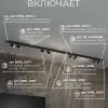 Трековая система со светильниками №3 трехфазная накладная Eldeko (48В, форма - прямая, 3м, 3000K) черная Hesby Lighting HSBL_kompl_E003_NI3B3K HSBL_kompl_E003_NI3B3K - 3