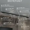 Трековая система со светильниками №4 трехфазная накладная Eldeko (48В, форма - прямая, 3м, 4000K) черная Hesby Lighting HSBL_kompl_E004_NI3B4K HSBL_kompl_E004_NI3B4K - 3